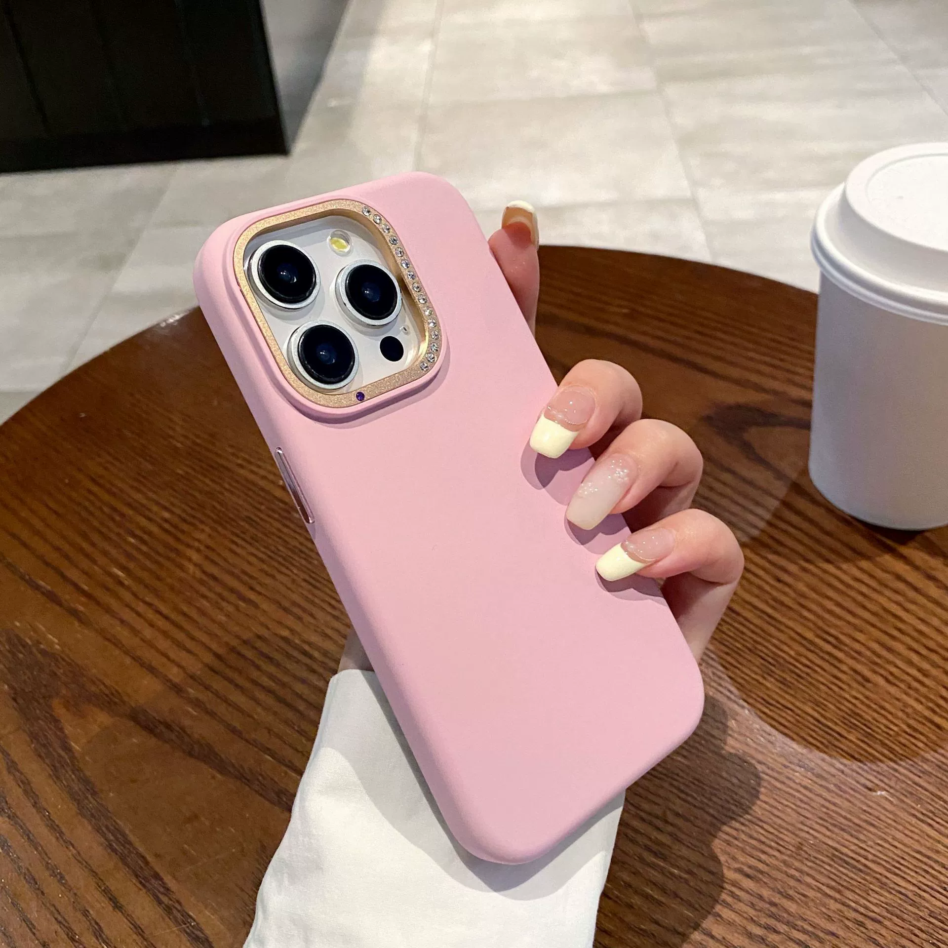 Совместимый силиконовый чехол для телефона, защитный чехол, iPhone, 16 ProMax