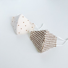 2025冬季新品儿童立体印花口罩 卡通可爱透气防尘防护面罩a类全棉