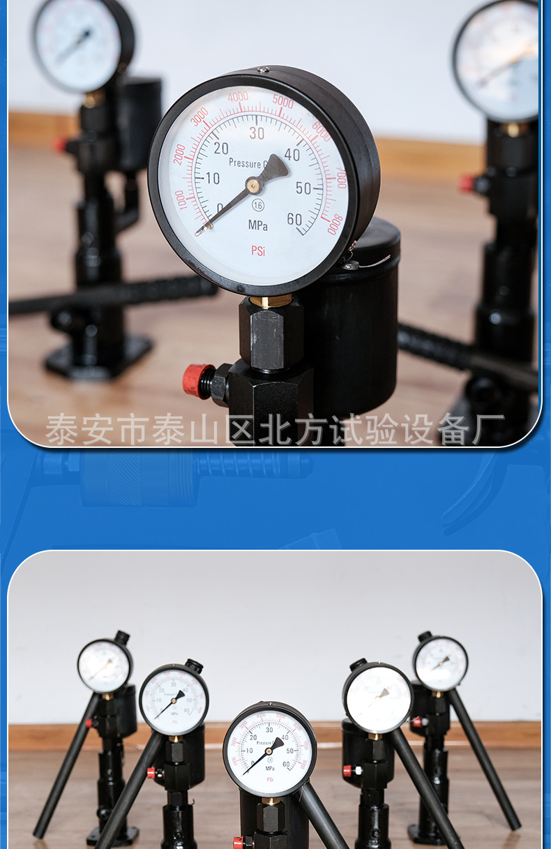 Diesel common rail injector calibrator, hand-operated injector tester, injector calibration tool