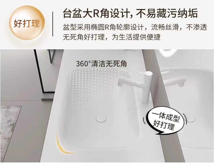 Processing of irregularly cut corner bathroom washbasins, rock plate ceramic washbasins, and beveled corner bathroom cabinets undefined