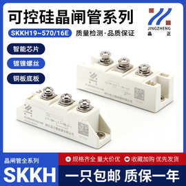 塞米控晶闸管模块SKKH106 SKKH162 SKKH57白色半导体模块可控硅