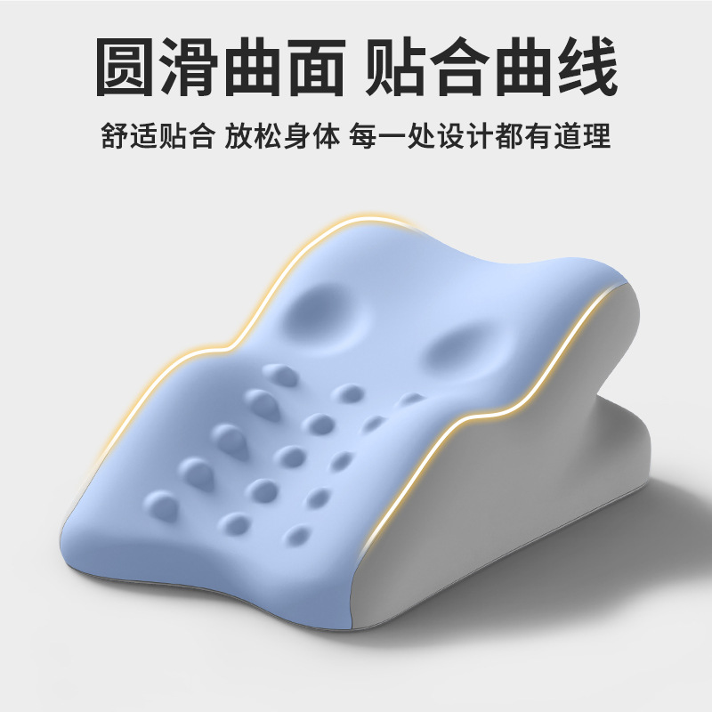 파란색과 회색 색상 매칭/작은 베개 없음