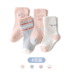 春秋冬新品兒童襪子卡通動漫純棉男女童寶寶襪子嬰兒襪批發
