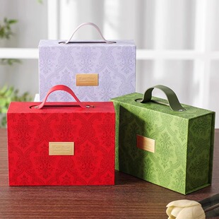 Gift Box Handbag Empty Box Stationery Set Creative Small Box Mini Color Box Personalized Keychain Pendant Gift Box