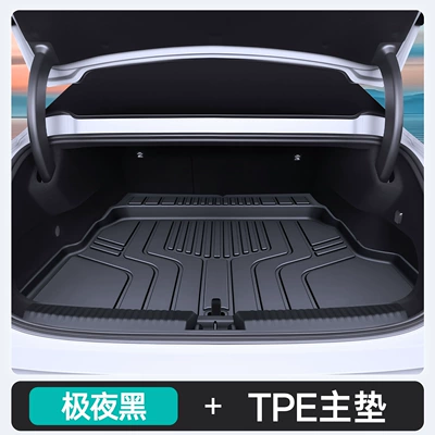 interior trunk mat, Trunk Mat - midnight-black-upgraded-tpe-main-mat-three-piece-set-tailgate-protector-lynk-co-10em-p