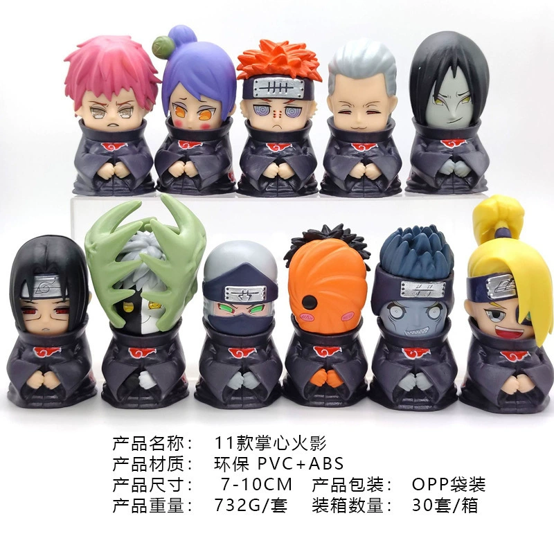 Naruto Naruto Q версия серия самодельные куклы Сасуке Наруто Я люблю Ло Илк кукла модель оптовая