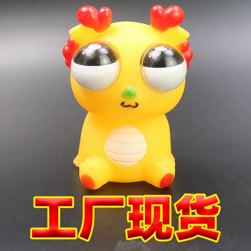 Three dimensional dinosaur, toy, slime, anti-stress