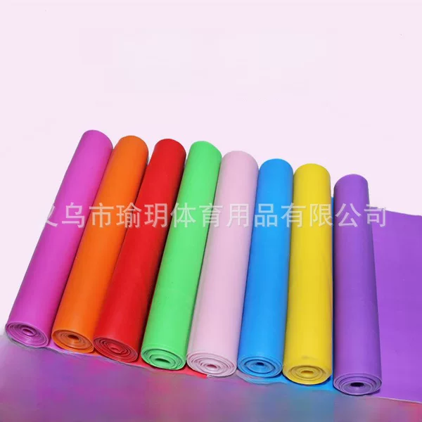 Explosions tpe Yoga Fitness Rally Sheet Stretch Belt for Beginners Body Movement Stretch Training Stretch Resistance Rope