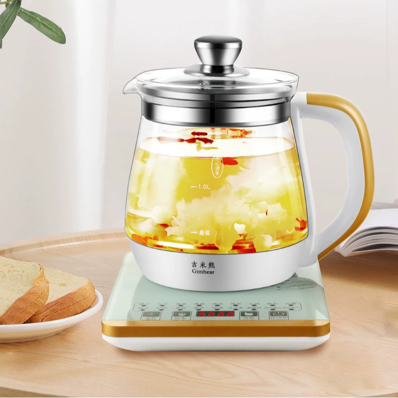 110V здоровье горшок бытовой многофункциональный автоматический стеклянный офис небольшой Электрический чай чайник