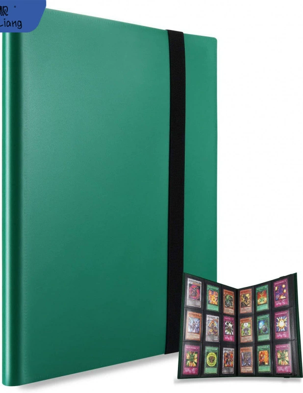 Карточная книга, альбом для карт, система хранения, 9 отделений, 3 дюйма