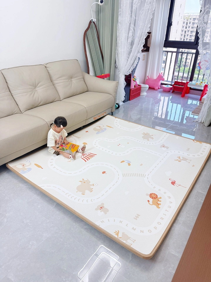 Tapete de Gateo XPE para Bebé 2 cm de Plástico Impermeable y Antideslizante para Casa