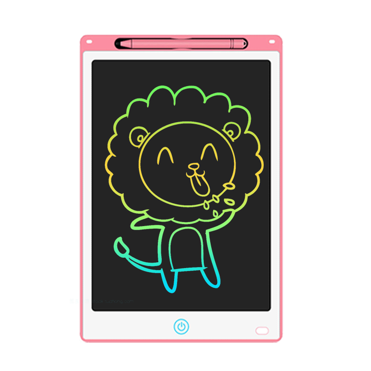 Tablero de escritura LCD rosa, juguetes para niños y niñas de 2, 3, 4, 5 y 6 años, tablero de escritura para niños de 8,5 pulgadas, tablero de pintura colorido para niños Ta