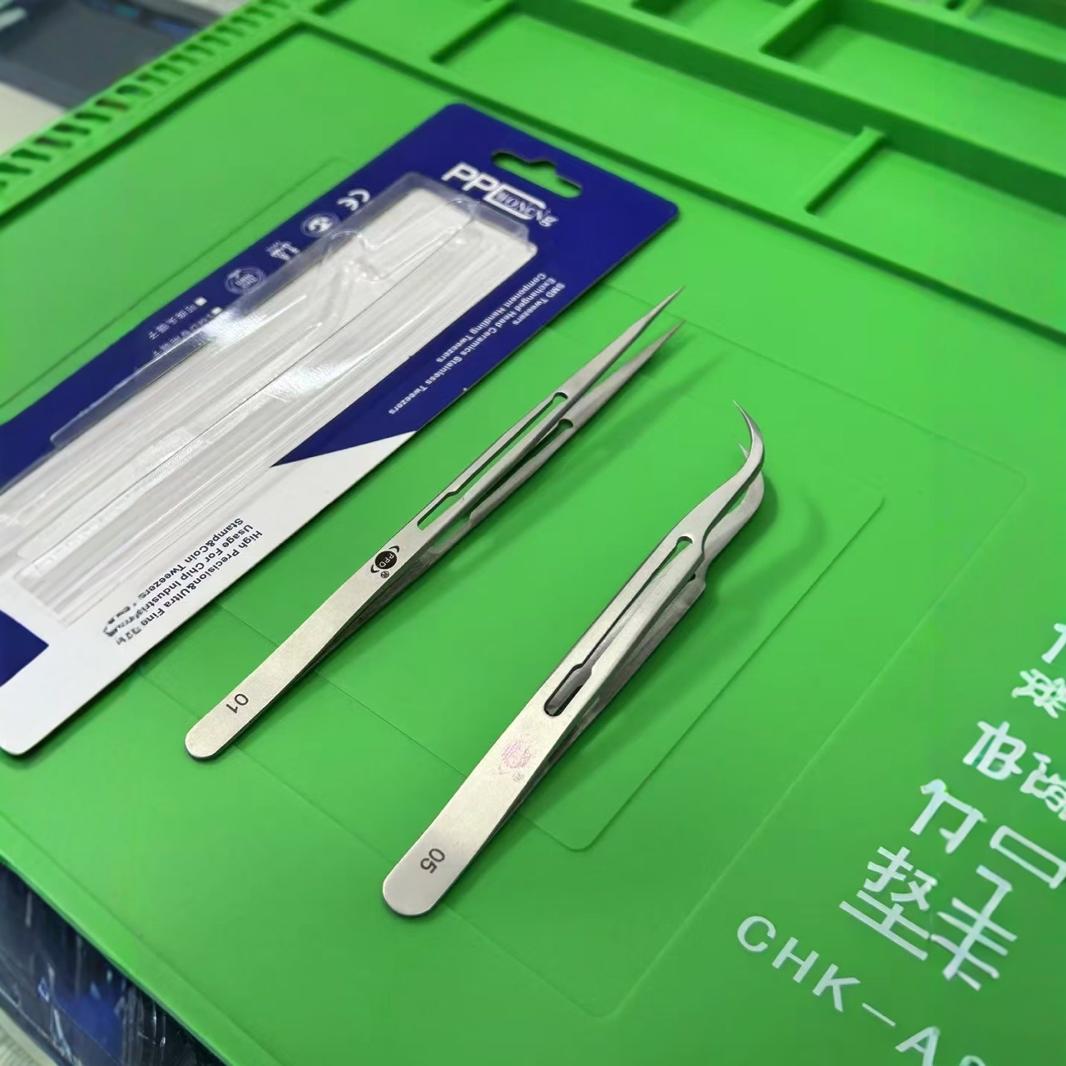 PPD高精密飞线防静电镊子特尖特硬无磁不锈钢手机维修专用工具