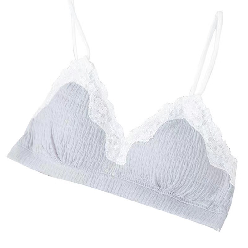 Venta directa de fábrica comercio electrónico transfronterizo Sudeste de Asia Vietnam Tailandia damas sin costuras sujetador de recogida lateral cómodo