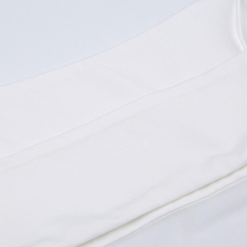 Women Streetwear Special Mesh See through Stitching Hollow Out Cutout Backless Sexy Sling Jumpsuit Summer