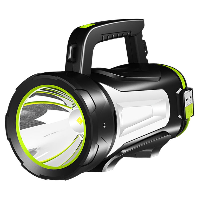 Venta caliente transfronteriza luz fuerte lámpara portátil USB carga gran luz taza linterna al aire libre multi-funcional camping emergencia reflector