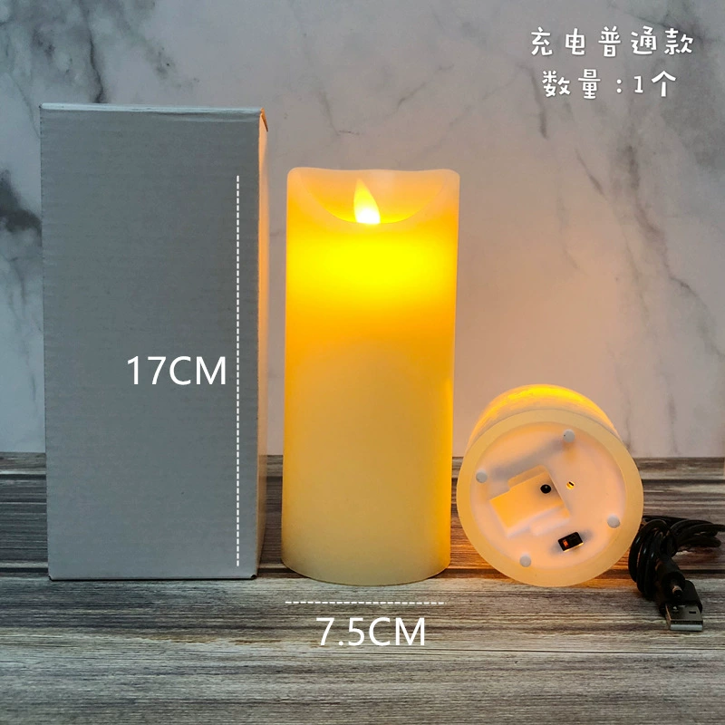 LED electronic candle swing flame Wedding Wedding Wedding Remote Charging Stage Road Quotes Bar