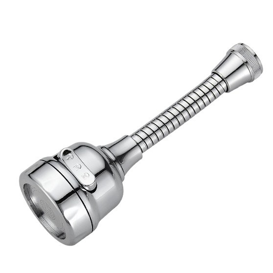Kitchen Faucet Extension Anti-Splash Spout Extender Universal Joint Rotatable Spout Universal Aerator