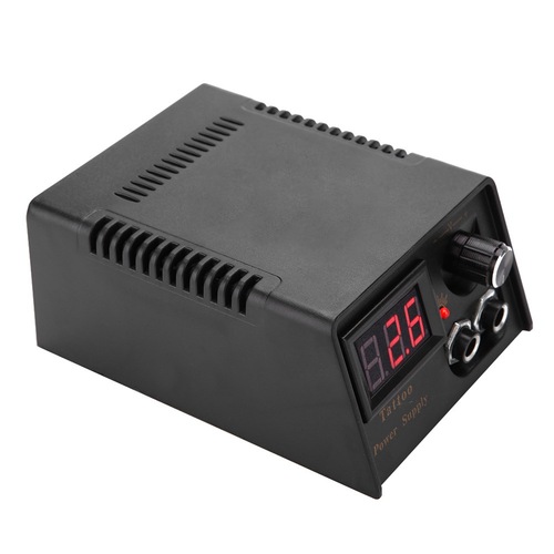 Lanrui Tattoo Equipment Tattoo Machine Power Supply Mini LCD Lion Tiger Head Power Supply Tattoo Transformer Regulator Tattoo