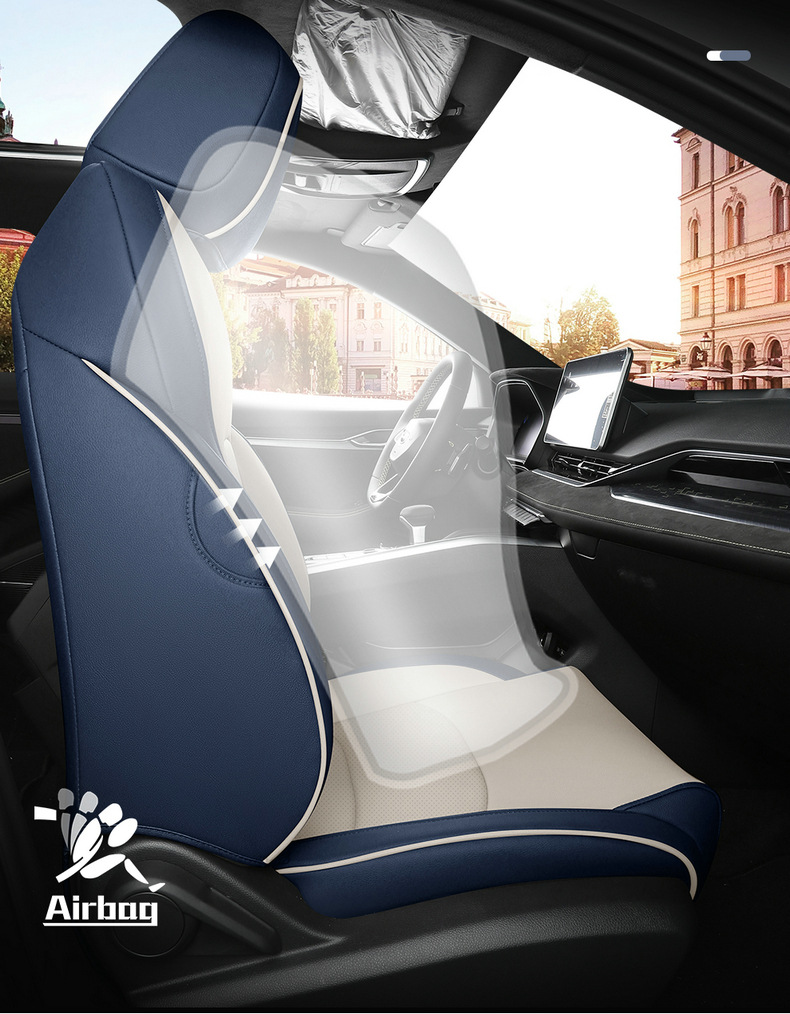2022 new Geely Boyue special seat cover fully surrounded by breathable perforated leather Four Seasons universal car seat cover