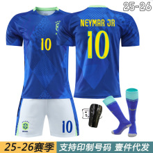 26巴西客场国家队10号内马尔球衣11罗德里戈足球服7维尼5卡塞米罗