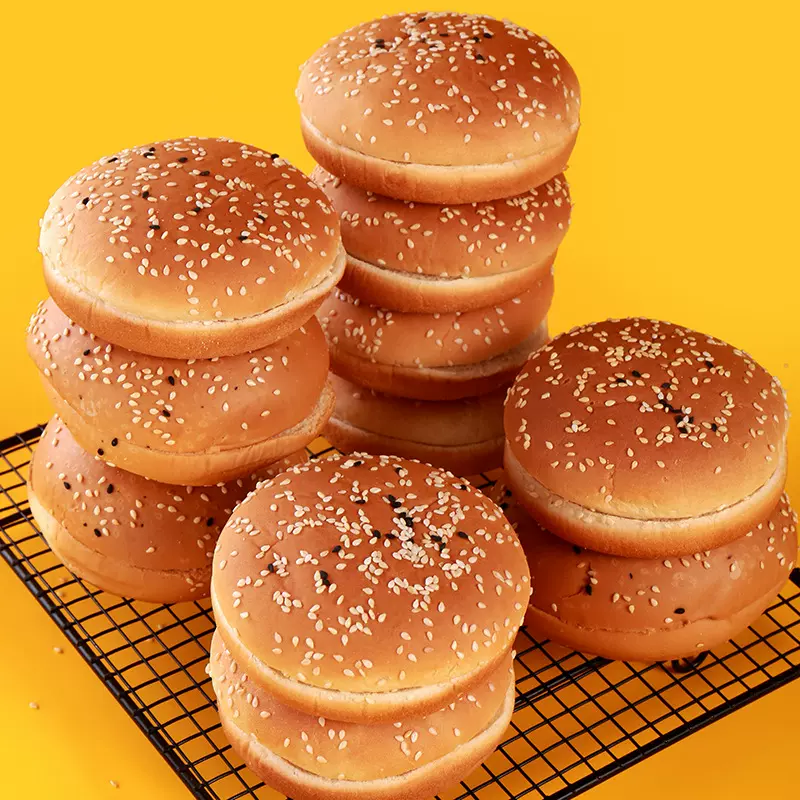 汉堡胚面包胚西式糕点点心甜品半成品面包早餐代餐商用批发定制