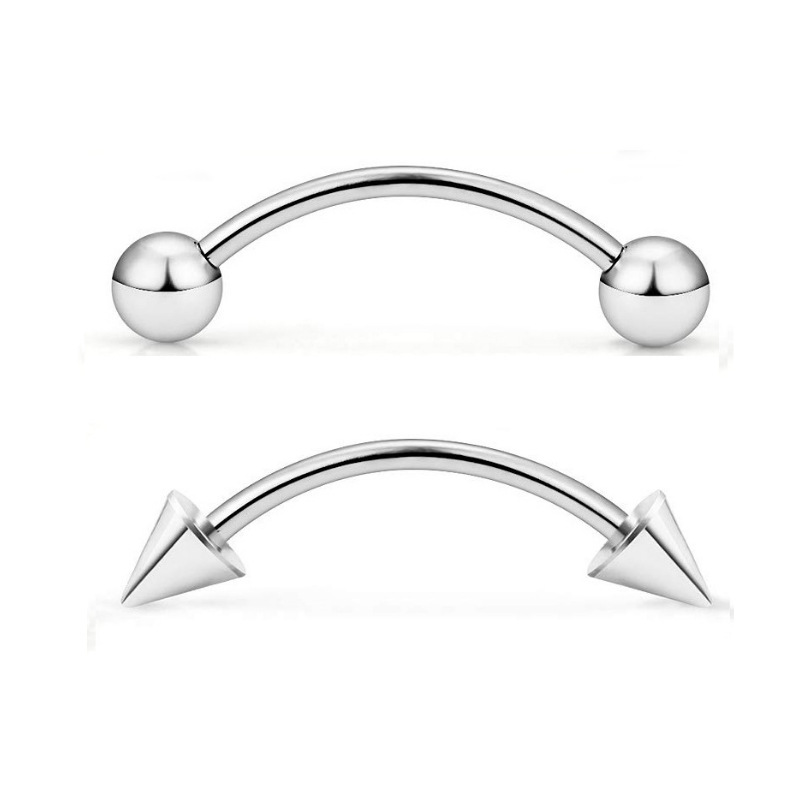 Fashion Geometric Stainless Steel Plating Eyebrow Nails display picture 2