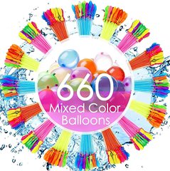アマゾンの111個の水風船が急速に水を注ぐ風船が水を打つおもちゃの水弾が水風船の束を入れる