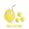 Soft gel strong acid lemon
