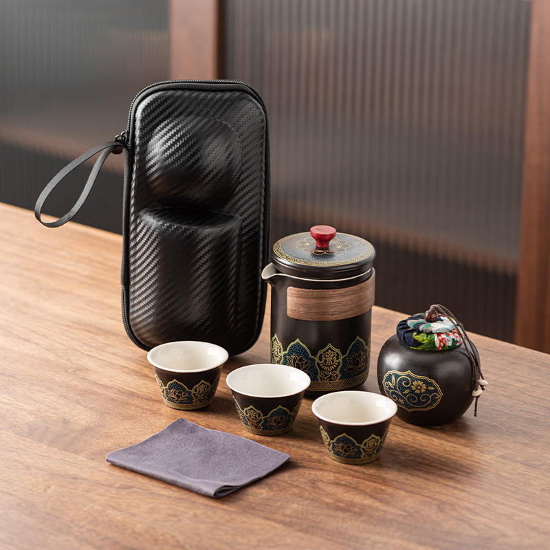 旅行茶器携帯用工夫茶器セット卸売り日本式屋外快客杯祝日会社ビジネスプレゼント|undefined