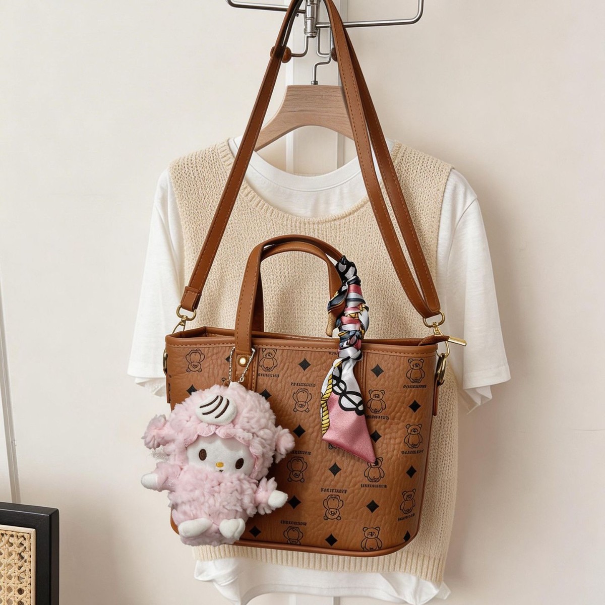 Summer fashionable cute one-shoulder bag