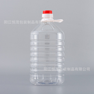 5L�̲��������Ͱ�S��ֱ��͸��10������ƿ PETʳ����ƿ105g����