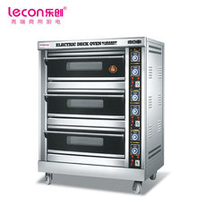 lecon/乐创商用面包烤炉披萨月饼蛋糕三层六盘电烤箱 LC-J-YXE6