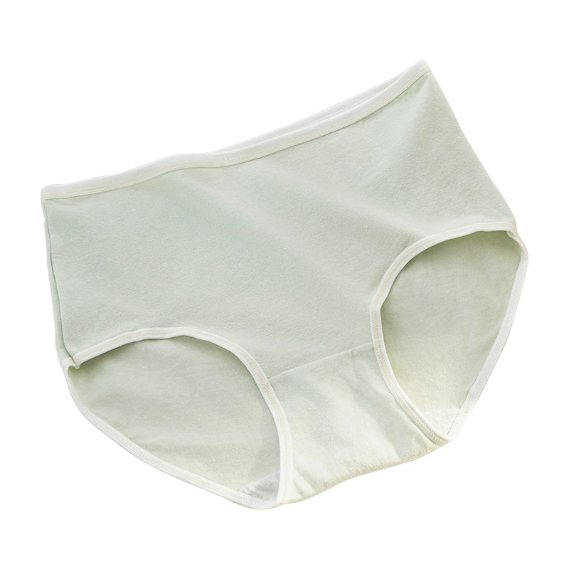 Cotton comfortable breathable underwear, elastic waist belt, pants, high waist, wide color palette