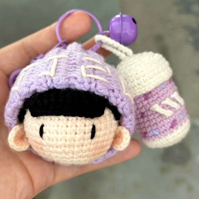 DIY ручной работы Лин Сяогуа Брелок Брелок JJ20 Концертный подвеска Подарок шерстяной вязаный материал