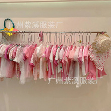 童装夏季拿货女童连衣裙实体店摆摊货源批发湖州织里童装尾款清货