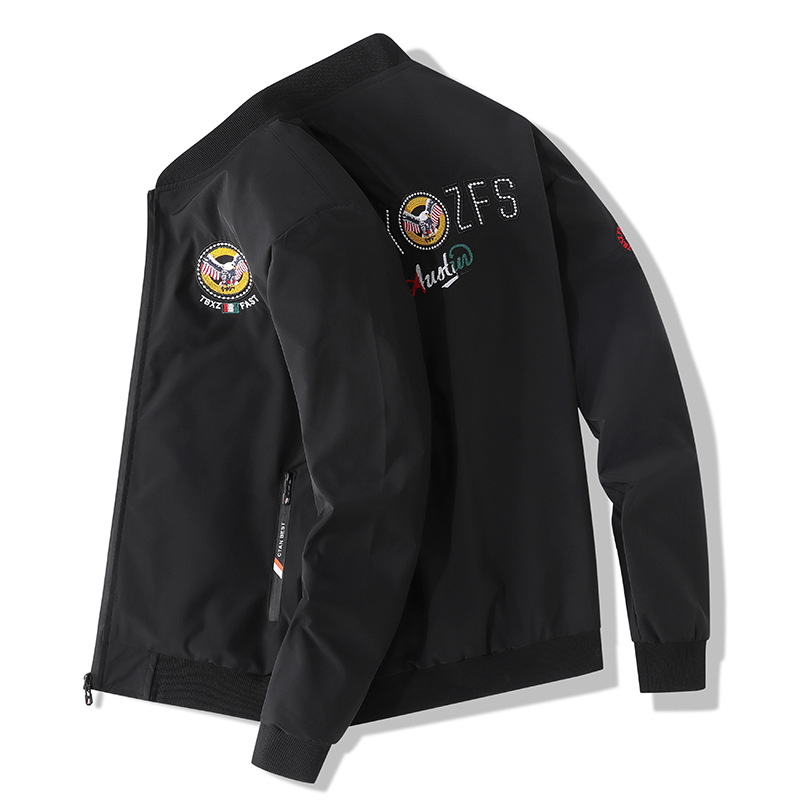 Giacca da uomo sottile primaverile, autunnale e invernale, giacca a vento, giacca da baseball, tuta da volo dell'aeronautica militare, marea, ragazze da rimorchiare, bar, appuntamenti_voghion.com