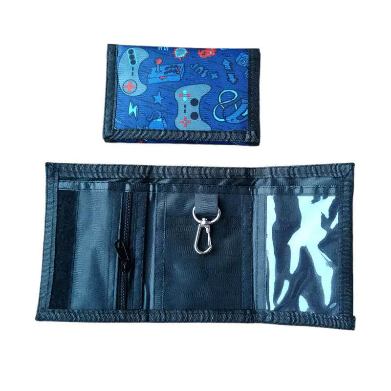 跨境可爱牛津零钱包韩版卡通礼品布艺女式钥匙包硬币包小恐龙钱包