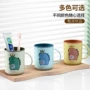 家用洗漱可爱卡通情侣杯