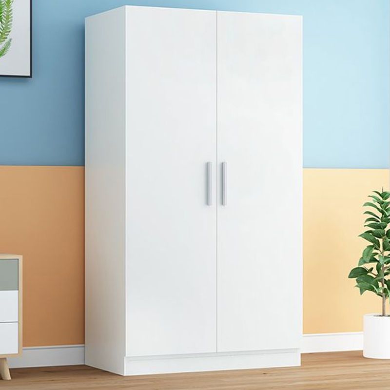 Double-Door Wardrobe Home Bedroom Storage Multi-Functional Cabinet Modern Simple Master Bedroom Storage Cabinet Rental House Wardrobe