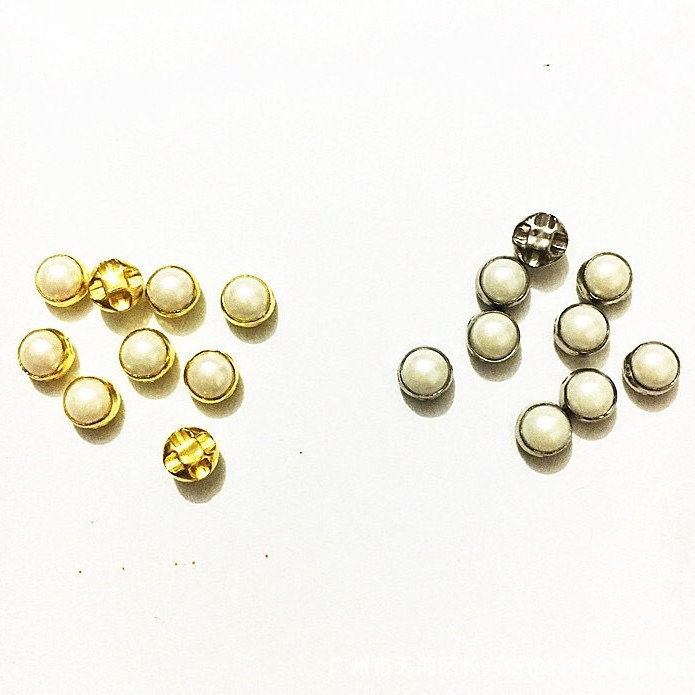 4mm 5mm真珠のボタンの小さいミニの子供用の装飾のボタンのbjdの小さい布のob11の子供の服のボタンの小さいサイズ