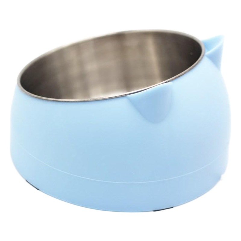 Tazón de gato Tazón de calentamiento para mascotas Vértebra cervical protectora Tazón de acero inoxidable 304 Tazón de comida de acero inoxidable Tazón de arroz Tazón de comida para gatos Gato Tazón de temperatura constante