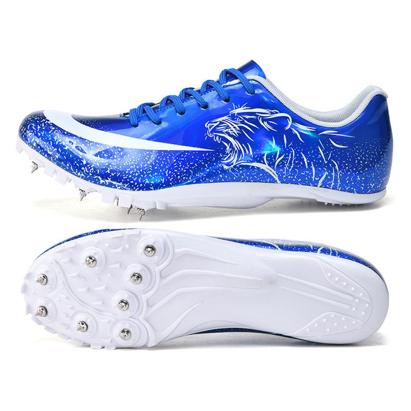 Zapatos de clavos de pista y campo para hombres y mujeres zapatos de carrera mediana y larga prueba de prueba de zapatos de pista y campo 2023 lote mixto image 4