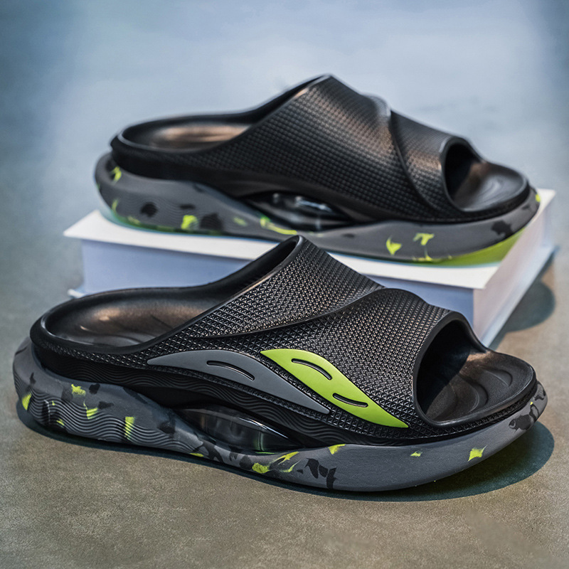 New Eva Sports Slippers for Summer, Indoor Couple's Home Bathroom Non-Slip Soft Slippers, Outdoor Beach Slippers