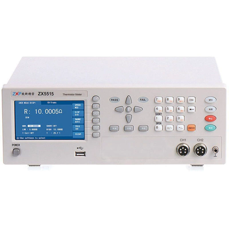 Zhi Xin ZXP ZX5515 Серия Тестер термисторов Микроомметр 1μΩ-3MΩ