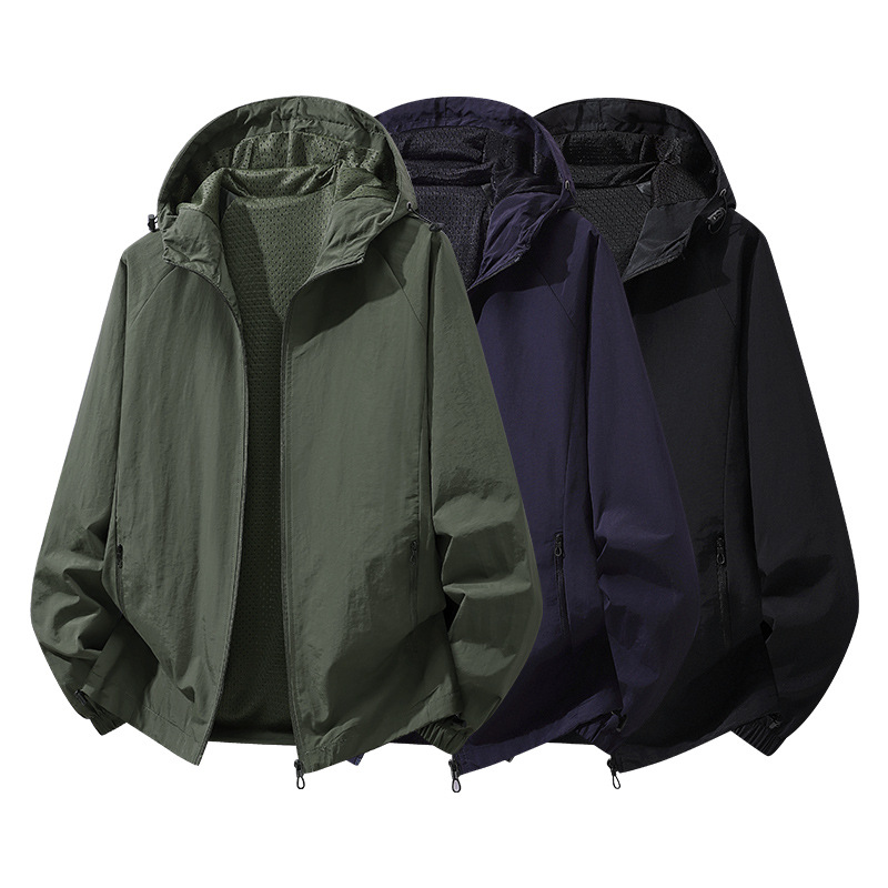 2026 Autumn New Casual Versatile Hooded Jacket for Men, Windproof and Durable Hooded Coat, Men's Casual Loose-Fit Jacket