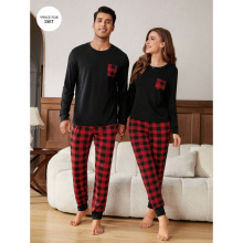 K 34230 Plaid Pajama Set ���ӳ���˯���׿羳����ͨ