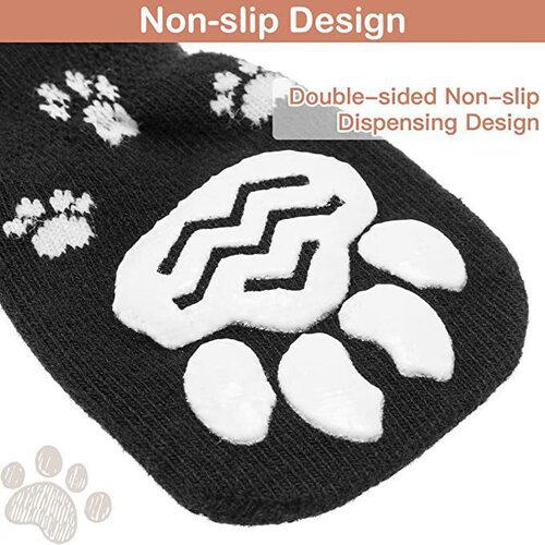 Cross-border pet socks, foot covers, cat and dog socks, outdoor non-slip waterproof shoes and socks for large and small dogs and dogs