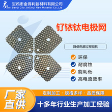 源头厂家批发电解用钛阳极 实验用钌铱钛电极网 多规格材质全