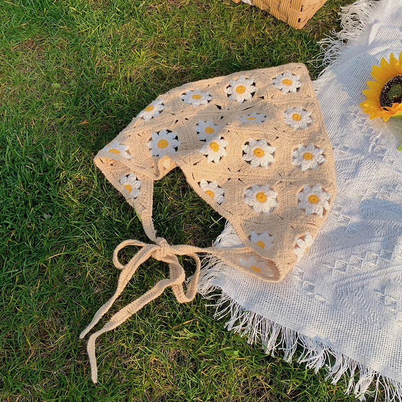 Dulce ins toallas triangulares francesas vino retro rojo cóncavo forma de toallas triangulares japonesas hechas a mano toallas de gancho